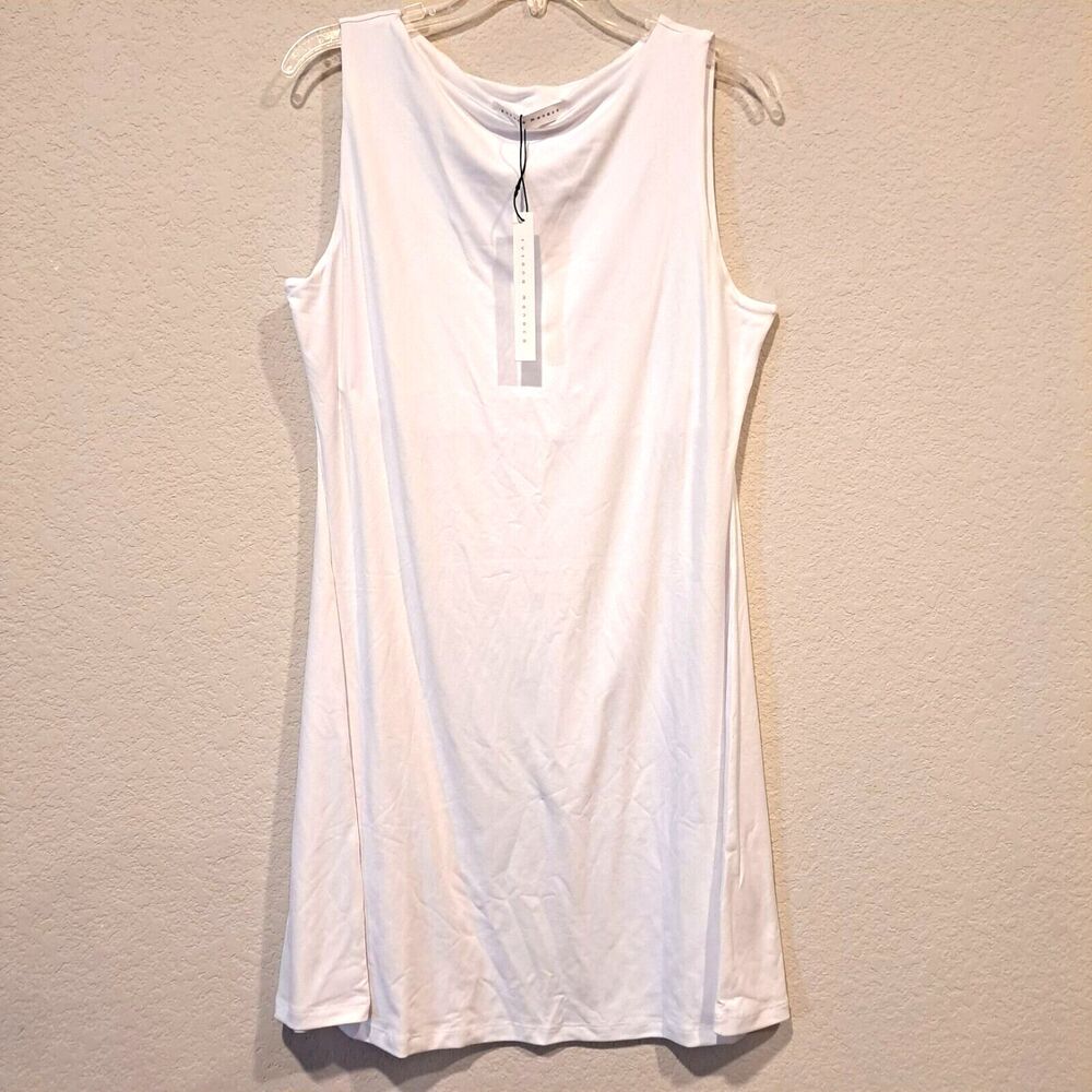 Revolve Susana Monaco Sleeveless Mini Dress Boatneck Stretchy Lined Bodice XL